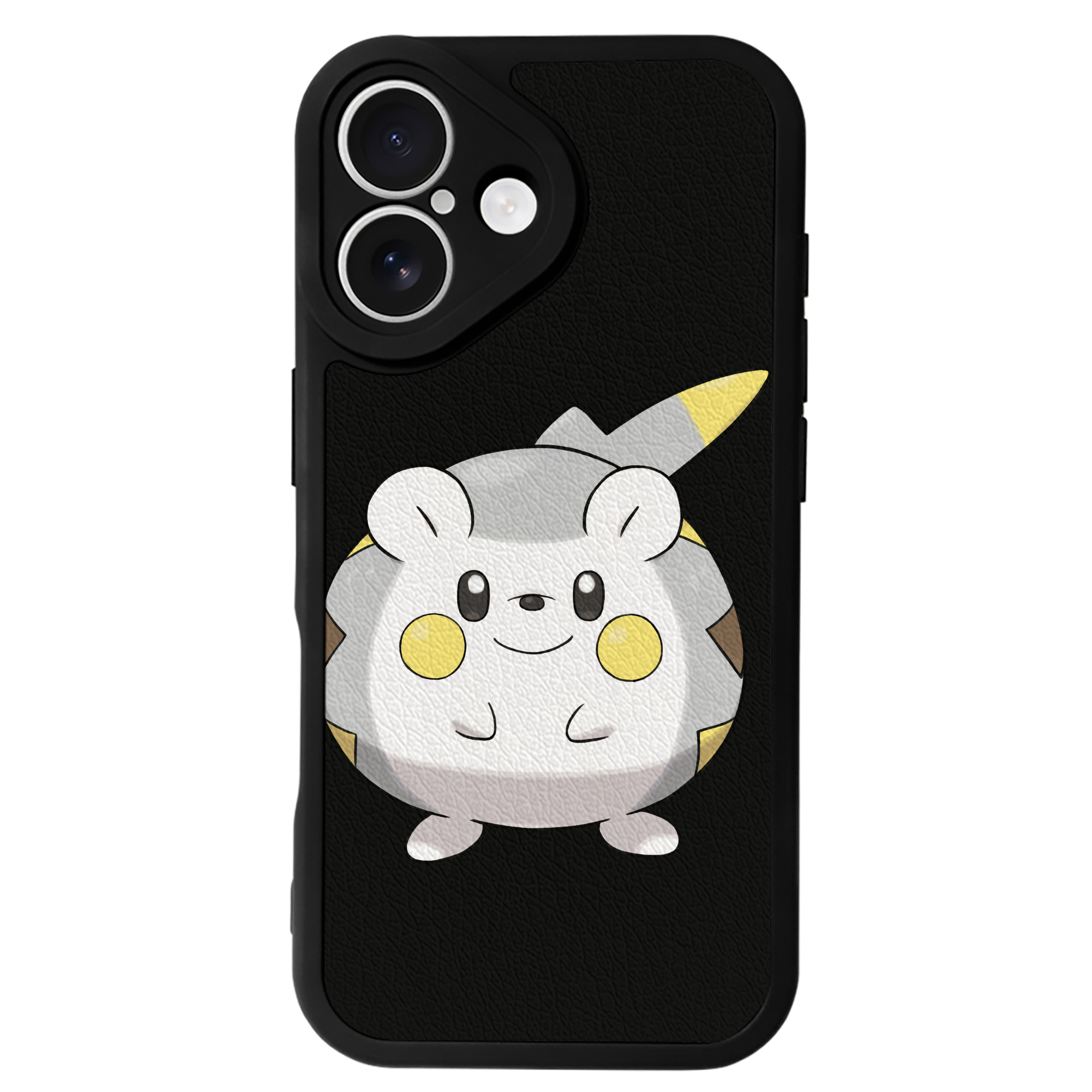 （画像用） ポケットモンスター Pokémon 【iPhone 16シリーズ対応】シリコンスマホケース（レザー調） 材質：シリコン